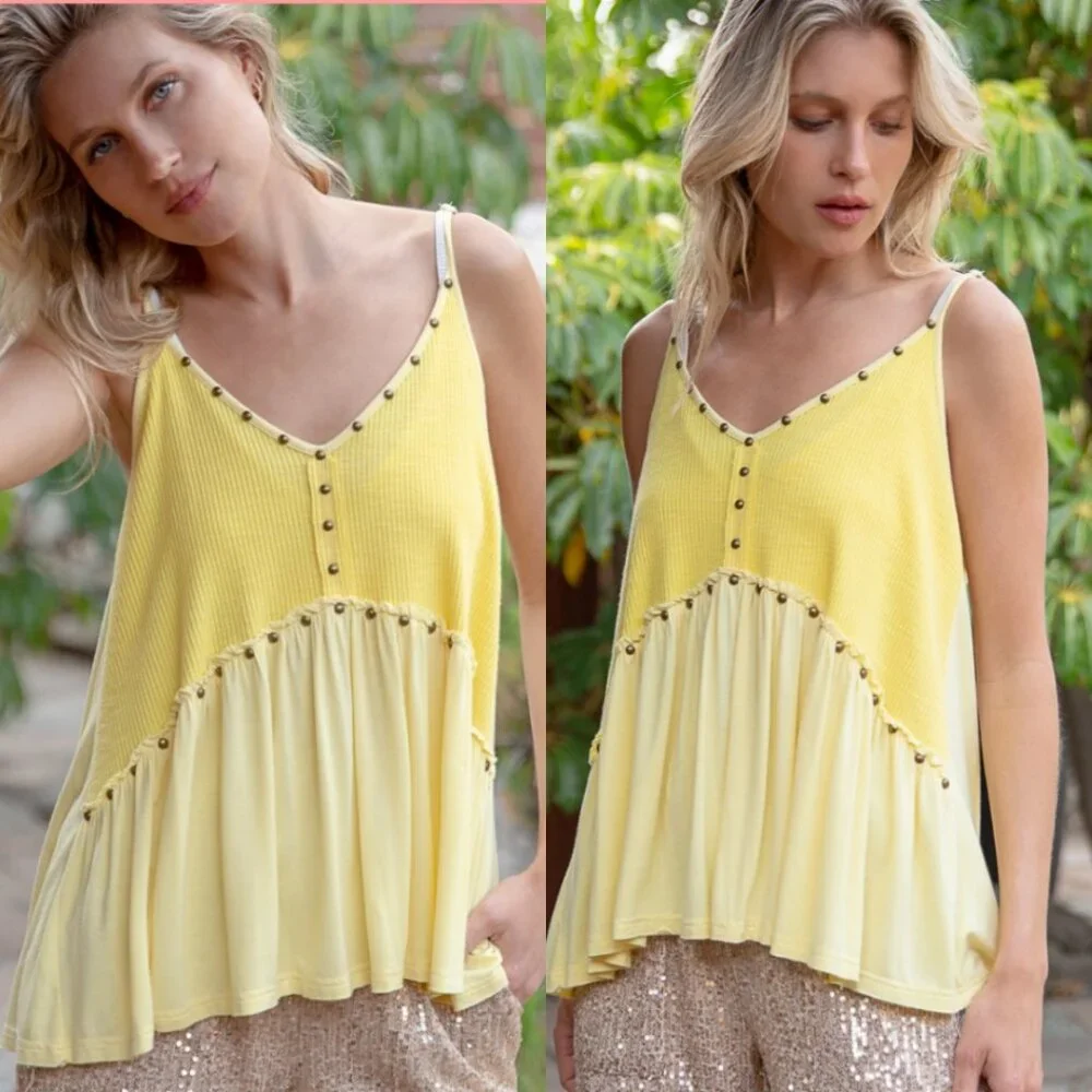 74551 Studded Tank Top - Picture 2 of 3